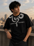 Snake Embroidered